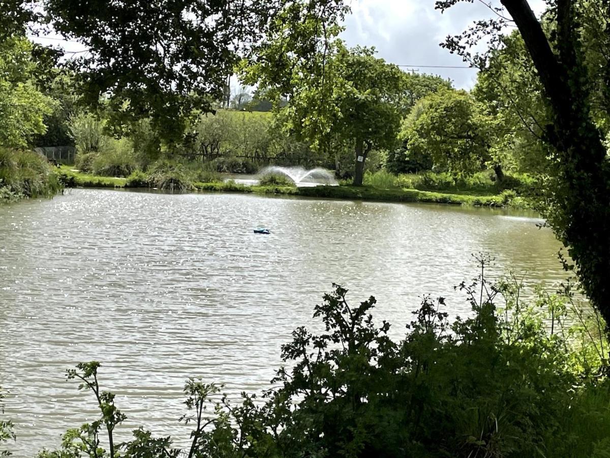 Luxury Caravan Cornwall Sleeps 4 Countryside View St Austell Εξωτερικό φωτογραφία